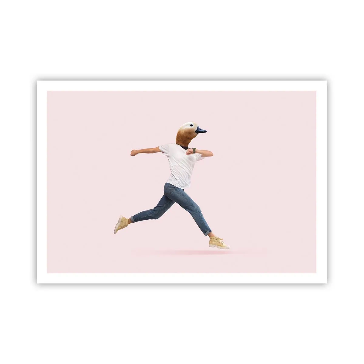 Plakat - En knivspids absurditet - 100x70 cm