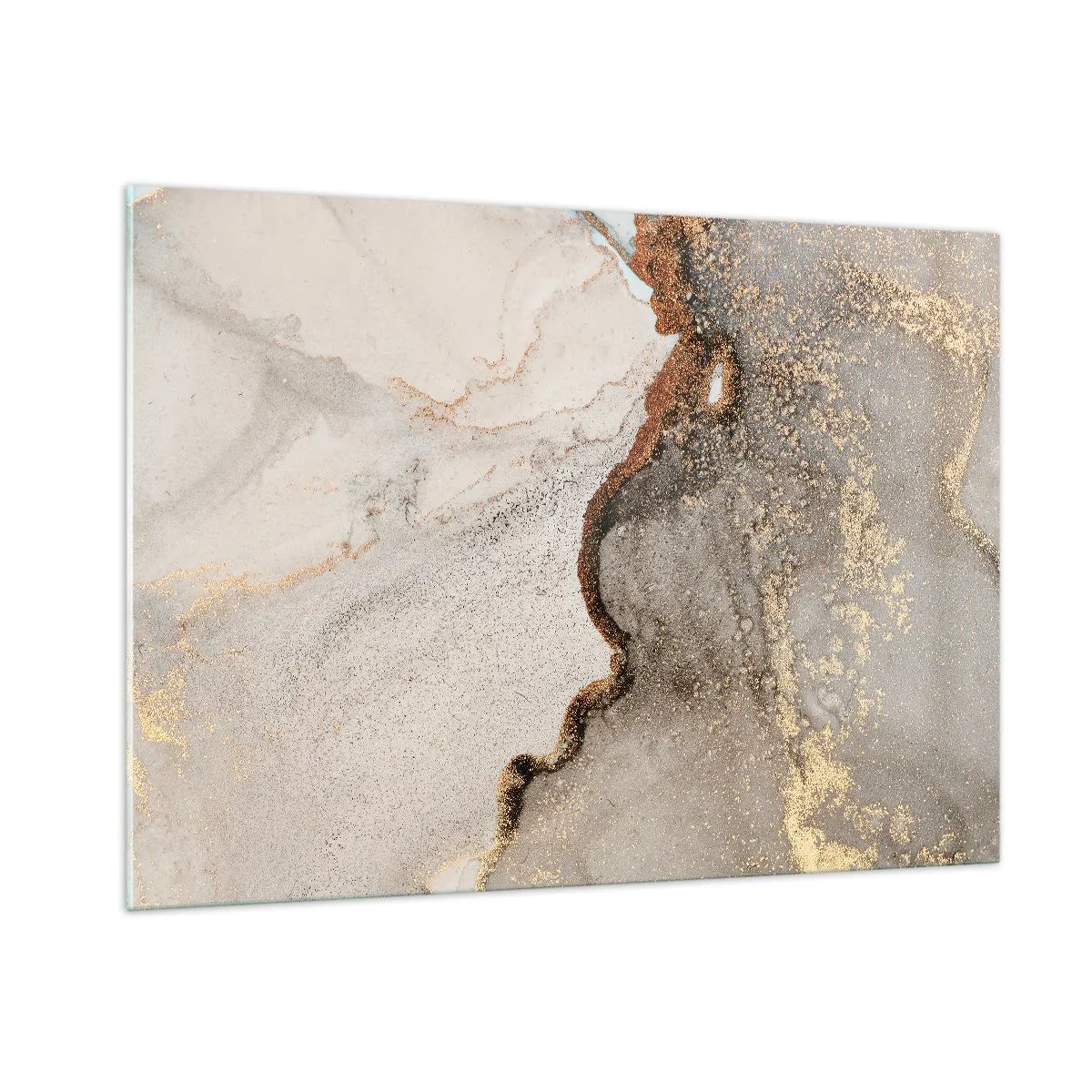 Billede på glas - På farvegrænsen - 100x70 cm