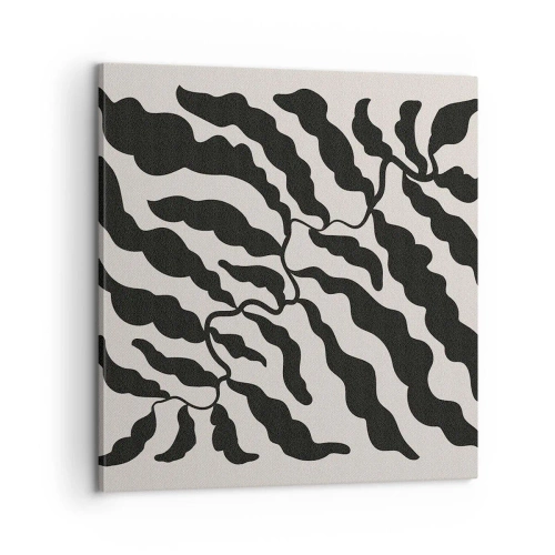 Lærredstryk - Billede på lærred - En firkants natur - 60x60 cm