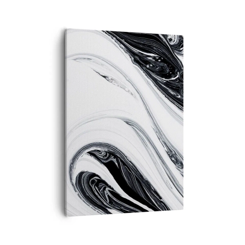 Lærredstryk - Billede på lærred - Kombination af modsætninger - 50x70 cm