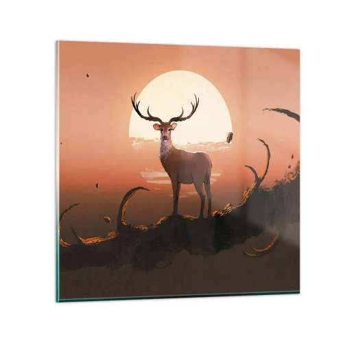 Billede på glas - Denne aften er ikke som alle andre - 30x30 cm