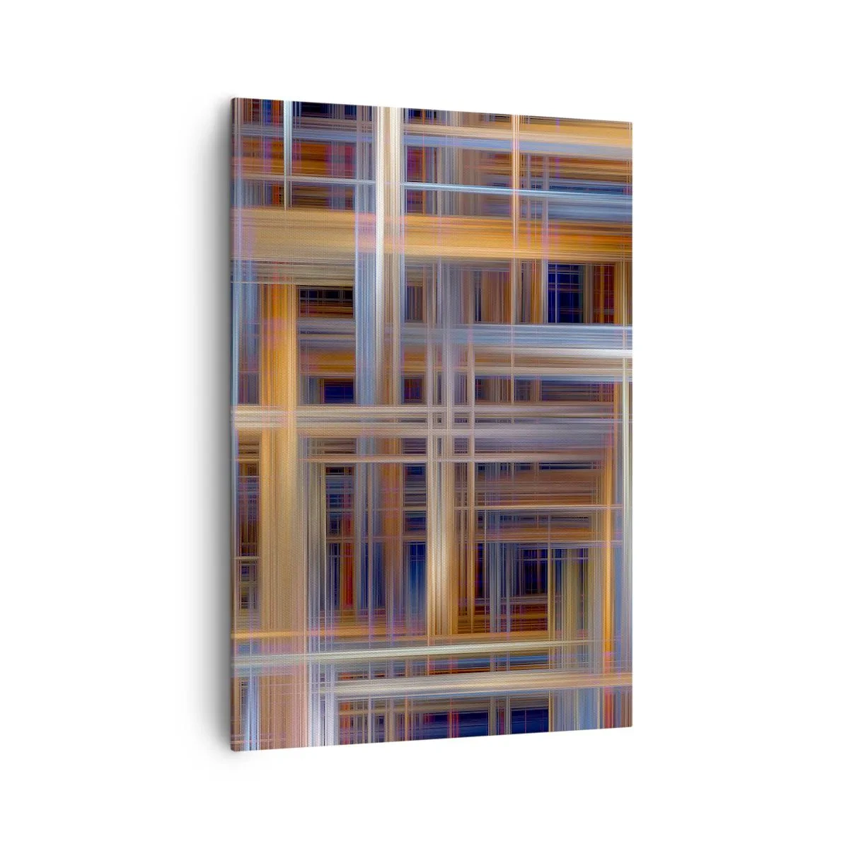 Lærredstryk - Billede på lærred - Vævet af lys - 70x100 cm