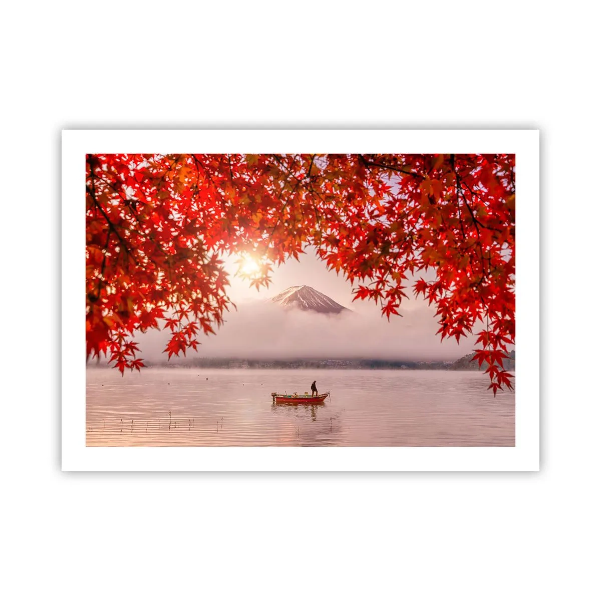 Plakat - I en japansk atmosfære - 70x50 cm