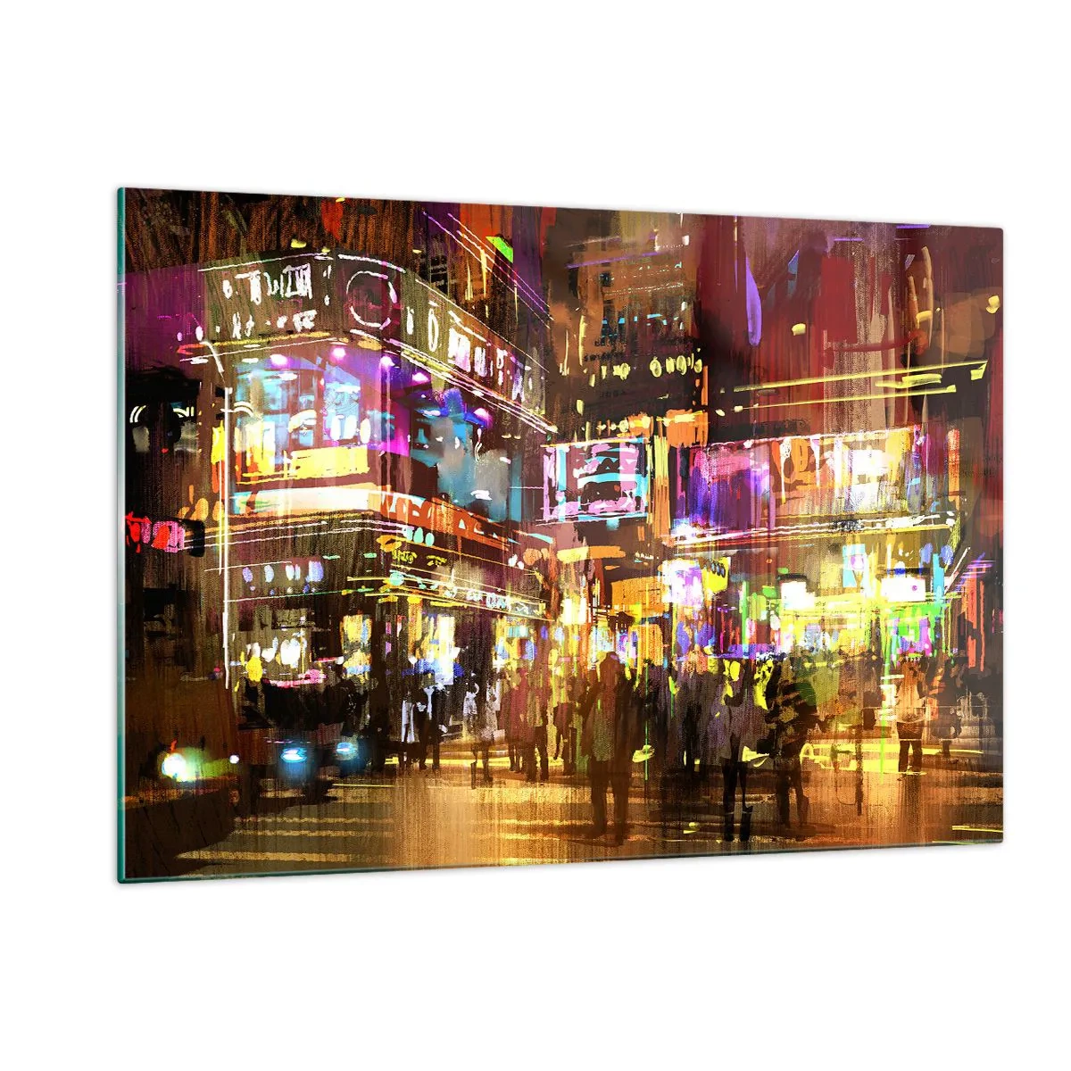 Billede på glas - I et hav af lys - 120x80 cm