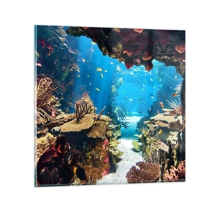 Billede på glas - Du har ikke engang drømt - 30x30 cm