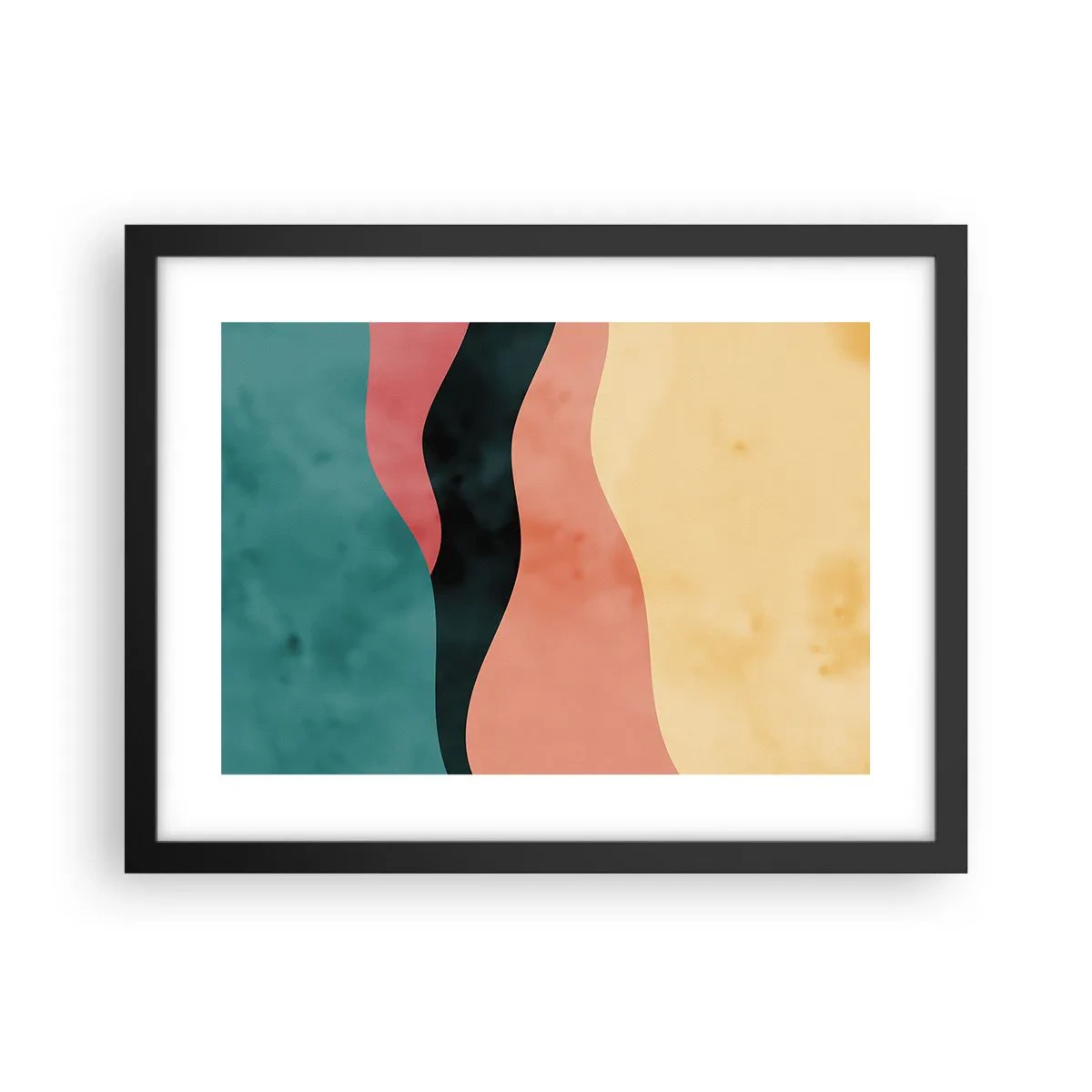 Plakat i sort ramme - Kompatibel manglende overholdelse - 40x30 cm