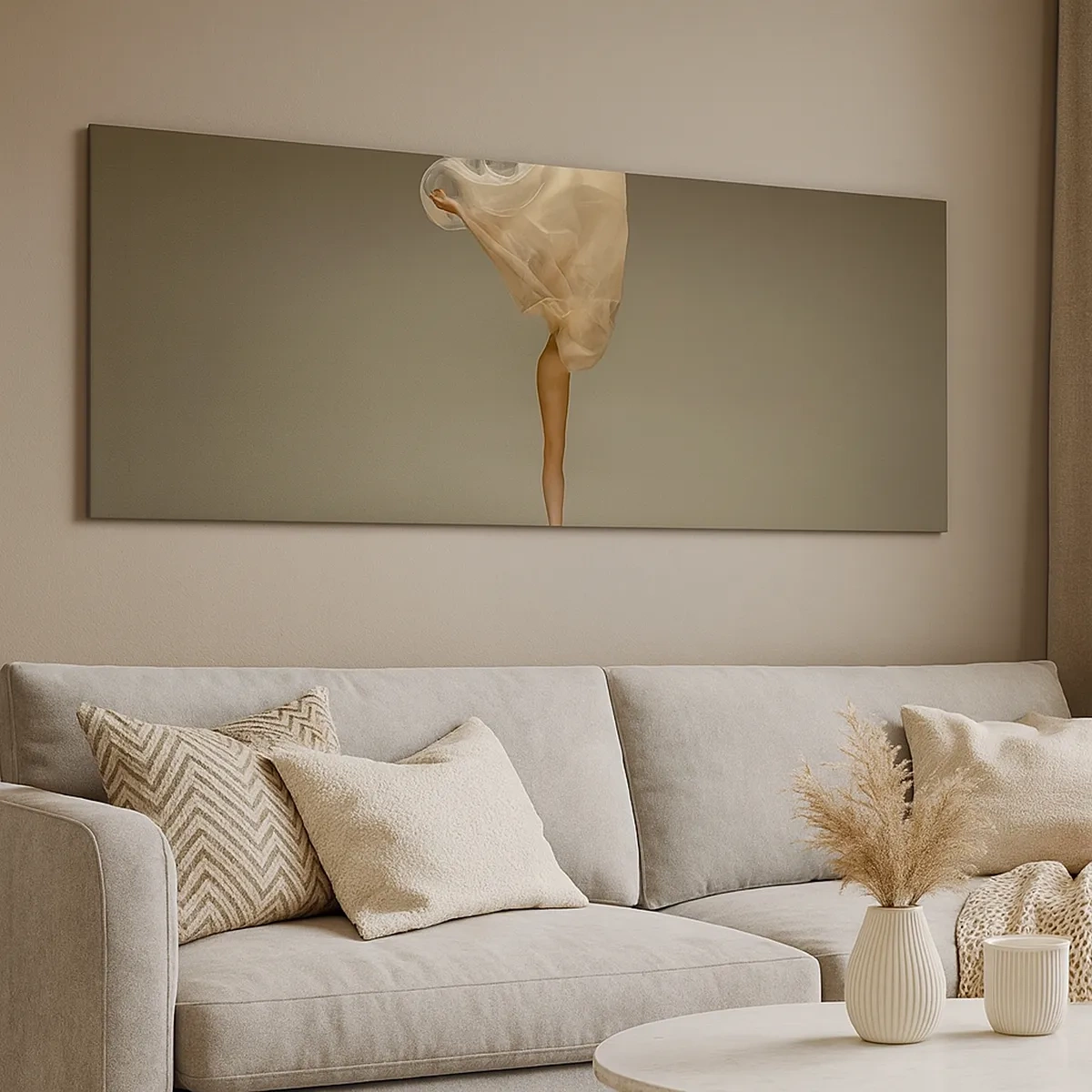 Lærredstryk - Billede på lærred - Den er ved at flyve - 30x30 cm