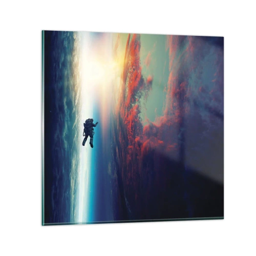 Billede på glas - Over for universet - 40x40 cm