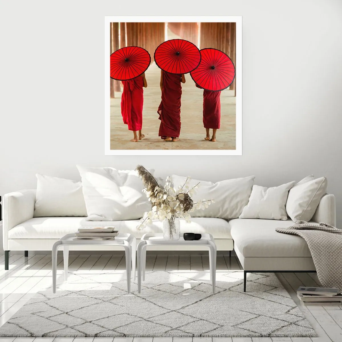 Plakat - På vej til det rene land - 40x40 cm