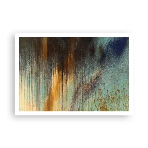 Plakat - En utilsigtet farverig komposition - 100x70 cm