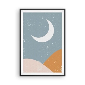 Plakat i sort ramme - De mange nætters mirakel - 61x91 cm