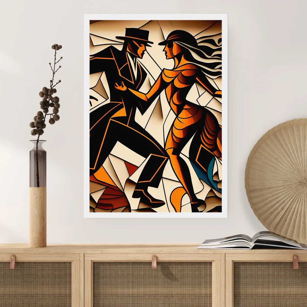 Plakat - Dans af lidenskab og passion - 70x100 cm