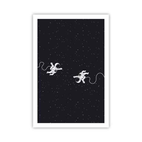 Plakat - Rummet vikler sig sammen - 61x91 cm