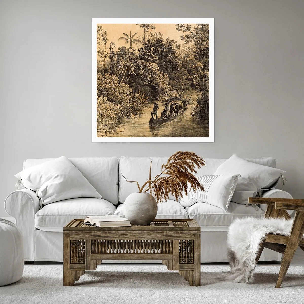 Plakat - Rejsen til kilden - 30x30 cm