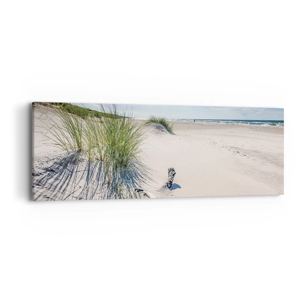 Lærredstryk - Billede på lærred - Den smukkeste? Baltisk - 90x30 cm