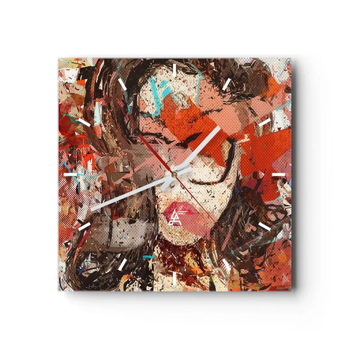 Vægur, Uret - Ingen ved, hvordan du virkelig er - 30x30 cm