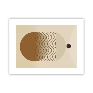 Plakat - Om geometriske figurers oprindelse - 40x30 cm