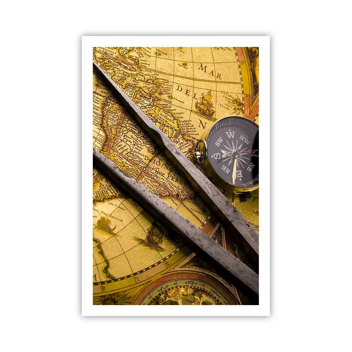 Plakat - Hvor er skattene? - 61x91 cm