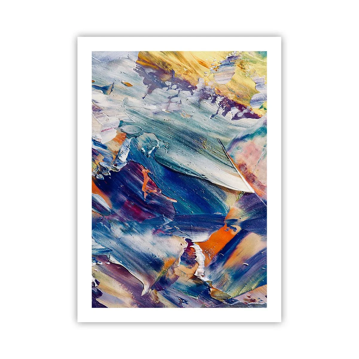 Plakat - Forvirring af farver - 50x70 cm