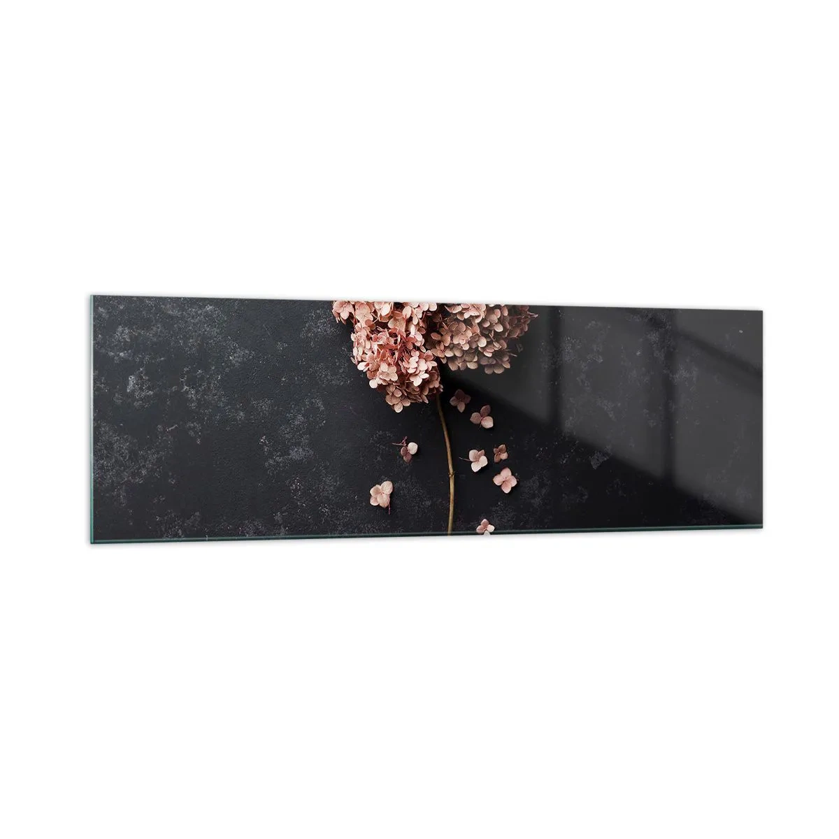 Billede på glas - Et virkelig romantisk tegn - 160x50 cm