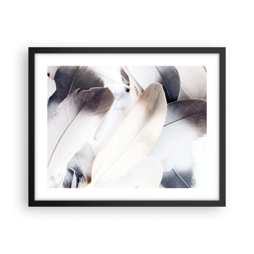 Plakat i sort ramme - Næsten engleagtig - 50x40 cm