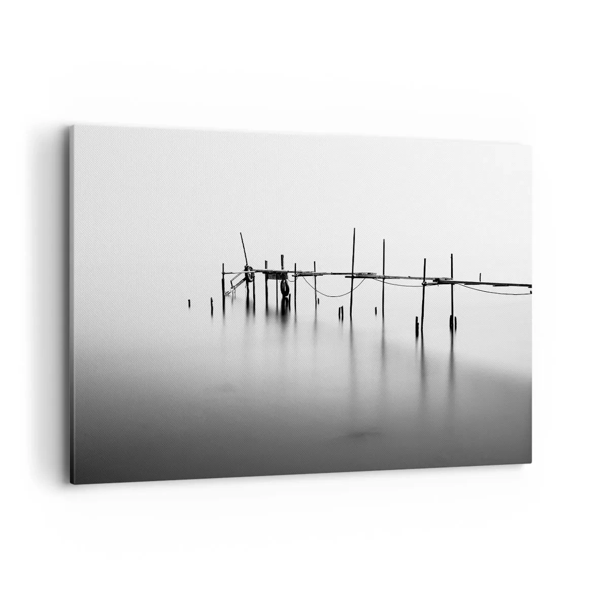 Lærredstryk - Billede på lærred - Hvad nu, hvis verden ikke eksisterer? - 120x80 cm
