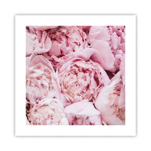 Plakat - Hyggeligt og velduftende - 40x40 cm