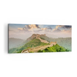 Lærredstryk - Billede på lærred - Uforanderlig storhed - 100x40 cm