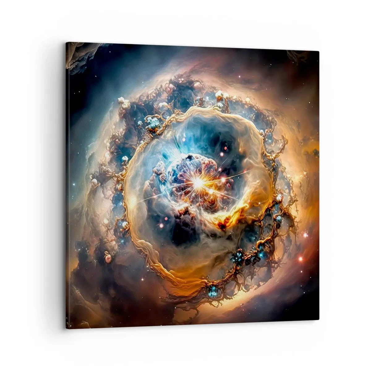 Lærredstryk - Billede på lærred - Begyndelse - 50x50 cm