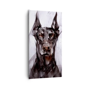 Lærredstryk - Billede på lærred - Nobelt født - 65x120 cm