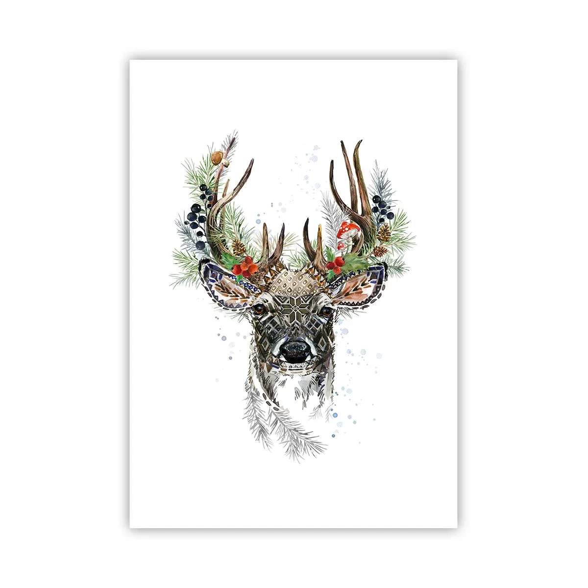 Plakat - I festlig påklædning - 70x100 cm