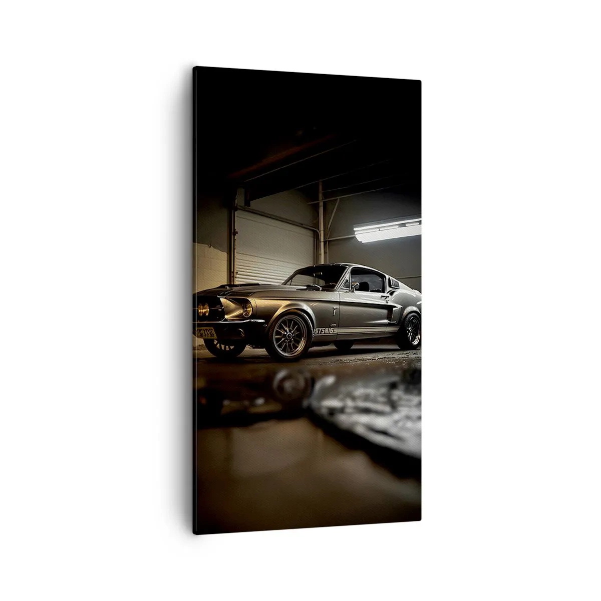 Lærredstryk - Billede på lærred - Tilbage til fortiden - 55x100 cm