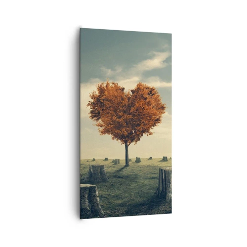 Lærredstryk - Billede på lærred - Der er stadig håb - 65x120 cm