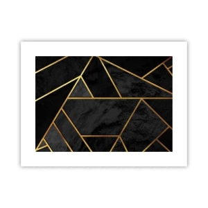 Plakat - Mørke og lys - 40x30 cm