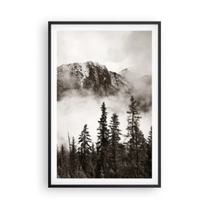 Plakat i sort ramme - Granit hersker - 61x91 cm