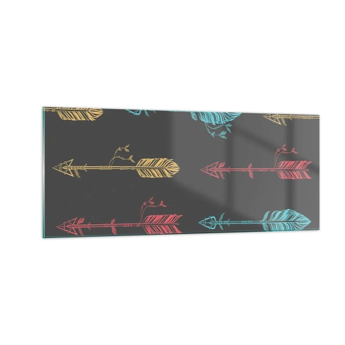 Billede på glas - For at - 100x40 cm