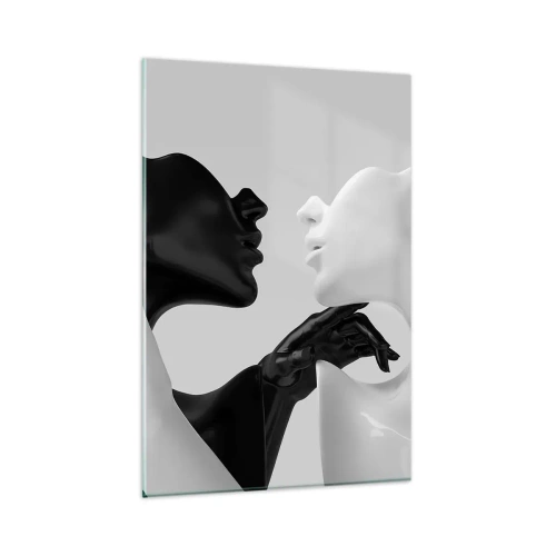 Billede på glas - Tiltrækning - begær - 80x120 cm