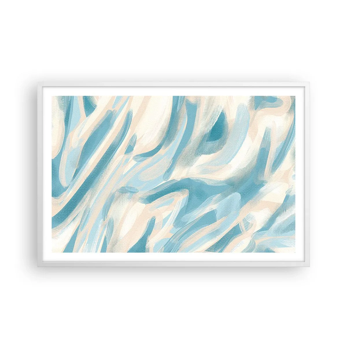 Plakat i hvid ramme - Forårsbriser - 91x61 cm