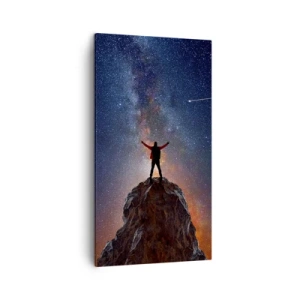 Lærredstryk - Billede på lærred - Magten er hos mig! - 45x80 cm