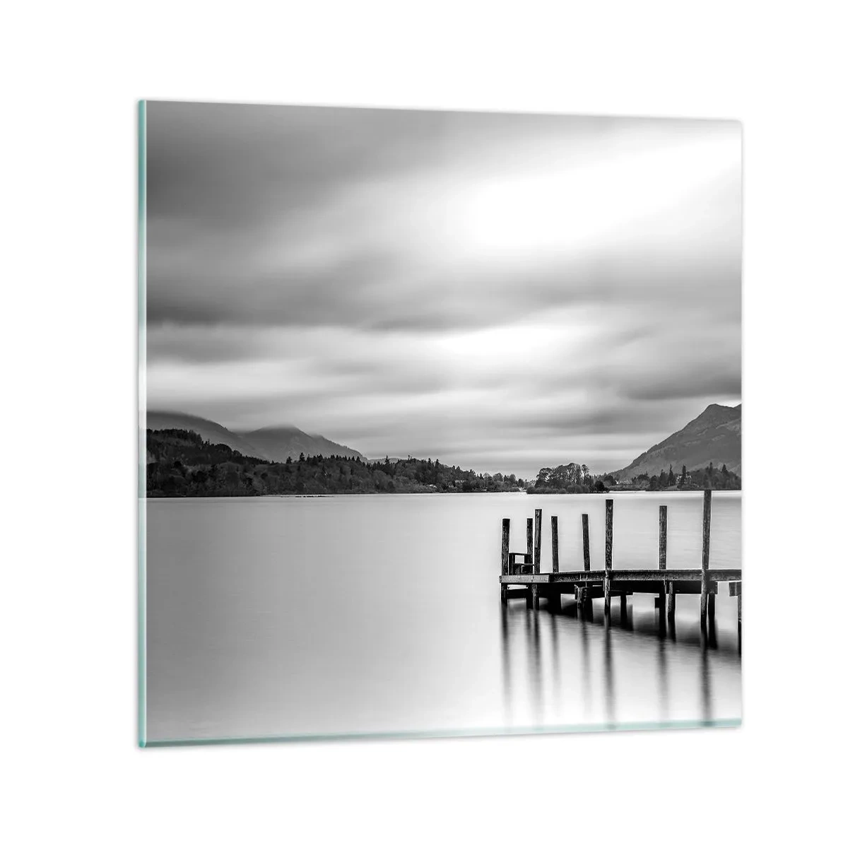 Billede på glas - Mildhed og styrke - 50x50 cm