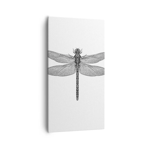 Lærredstryk - Billede på lærred - Præcision i naturen - 55x100 cm