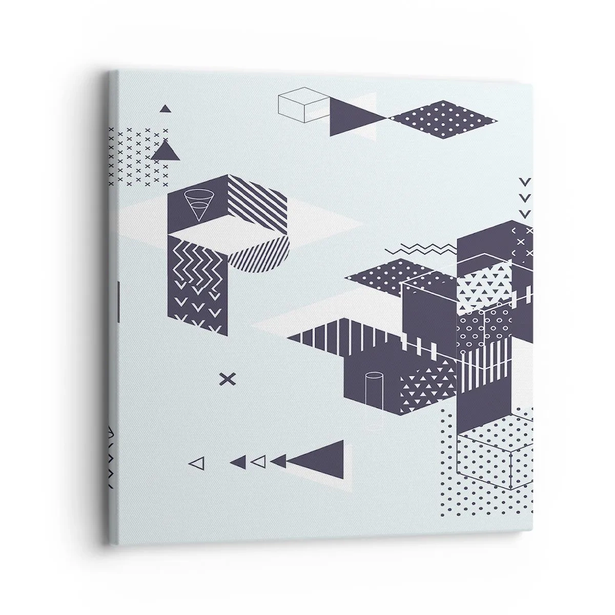 Lærredstryk - Billede på lærred - I matematikkens sjæl - 30x30 cm