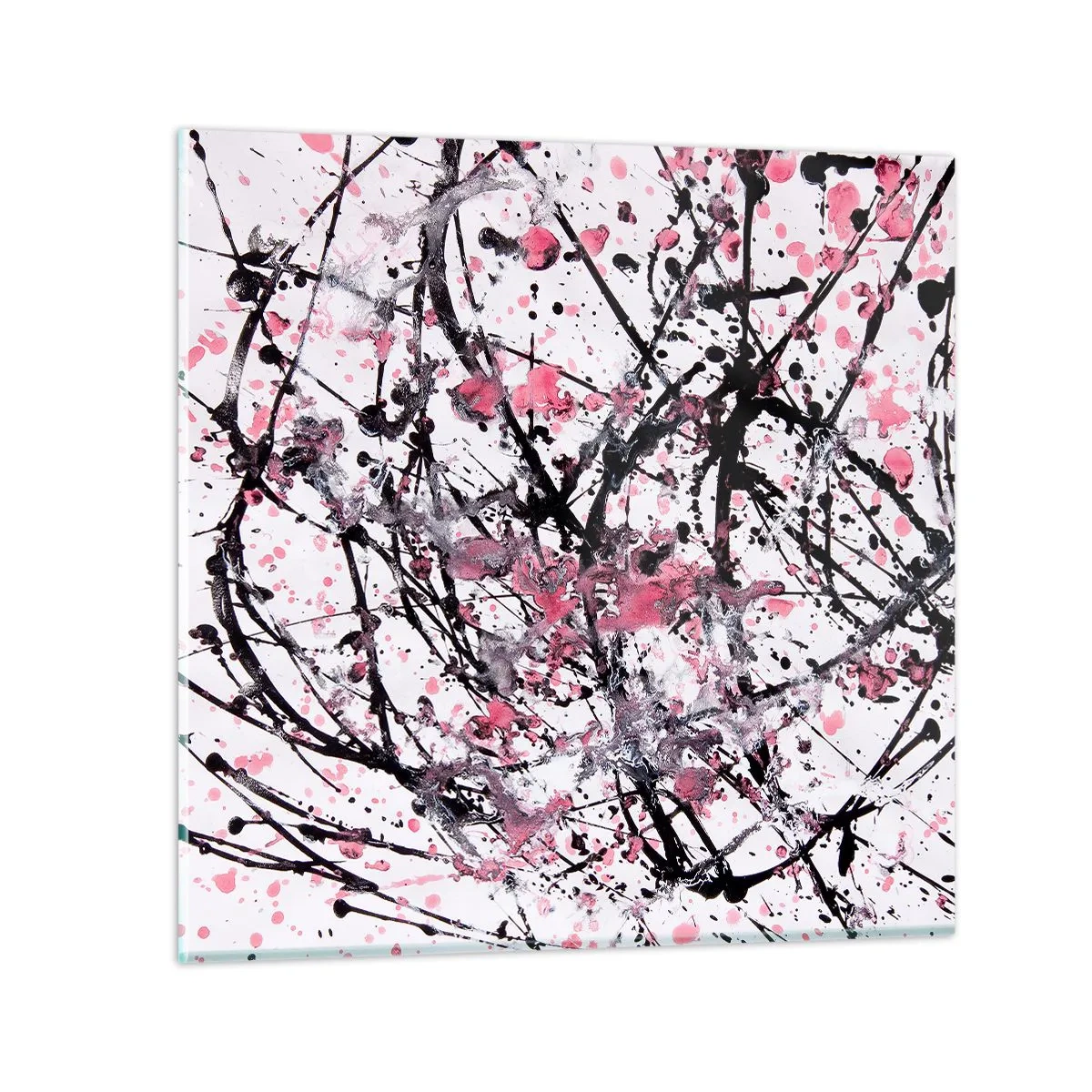 Billede på glas - Livets flygtige natur - 40x40 cm