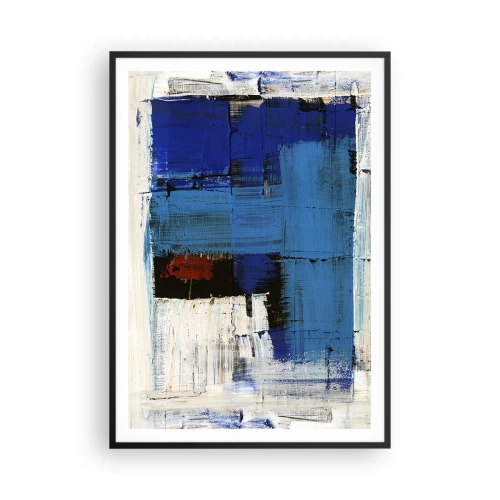 Plakat i sort ramme - Det blås hemmelighed - 70x100 cm
