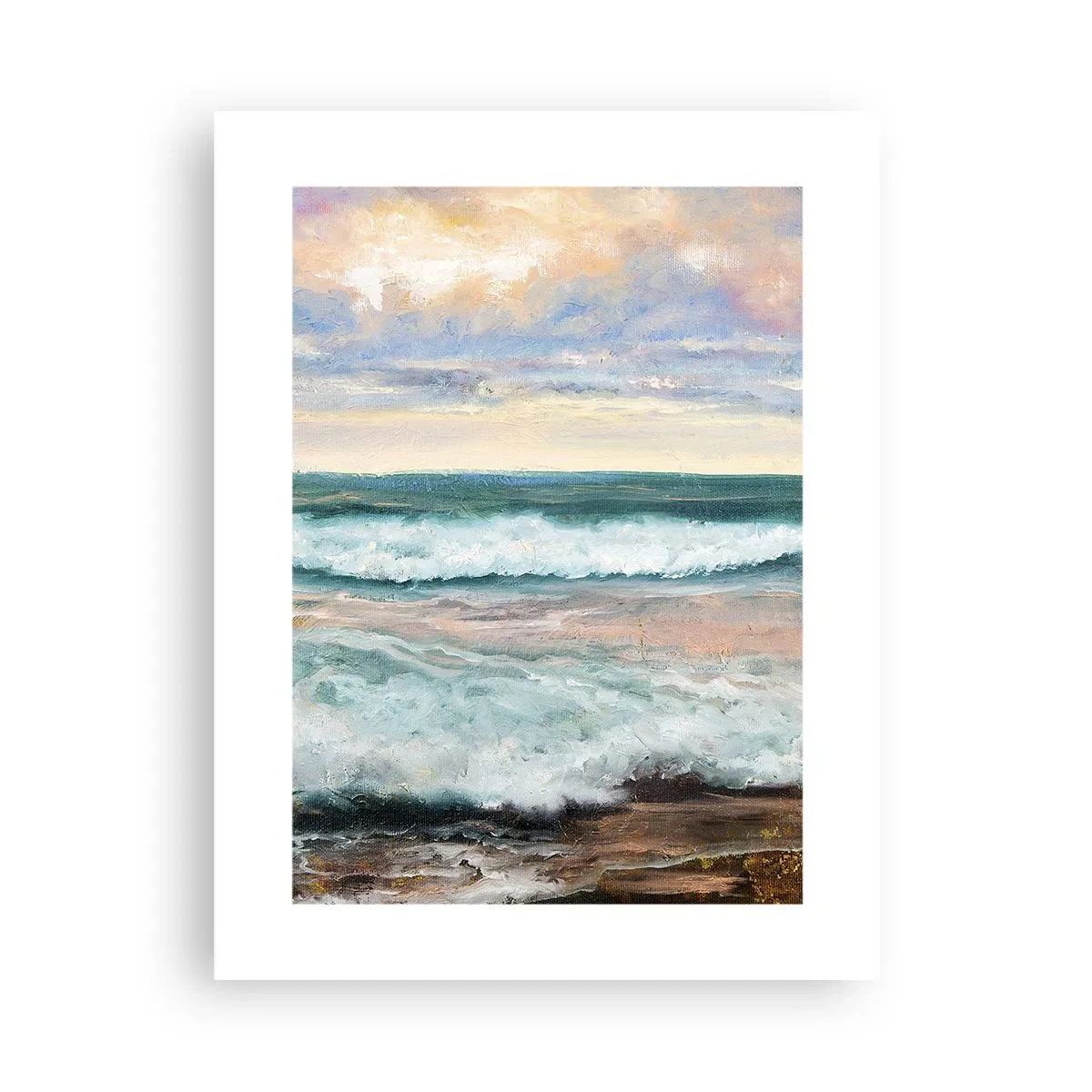 Plakat - Her vil du glatte din sjæl - 30x40 cm