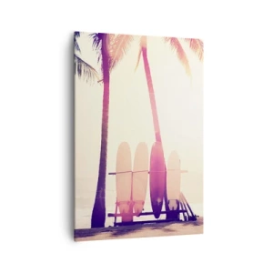 Lærredstryk - Billede på lærred - Det bliver en fantastisk dag - 70x100 cm