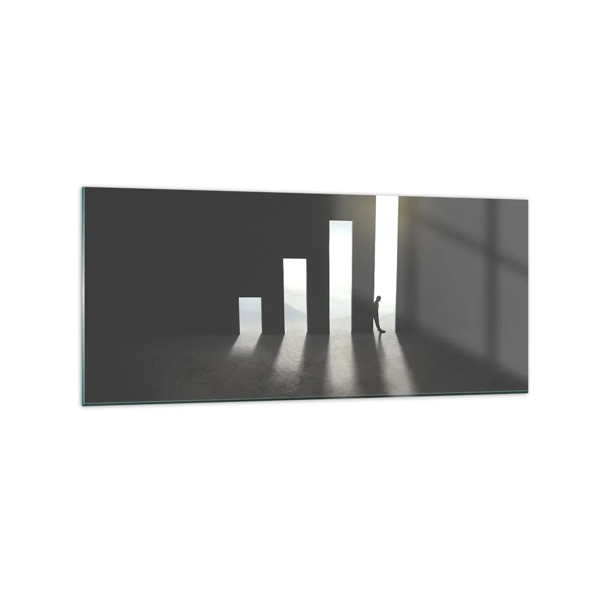 Billede på glas - Succes - et indtryk - 120x50 cm