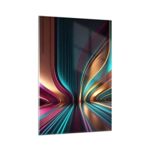 Billede på glas - Lysets arkitektur - 80x120 cm