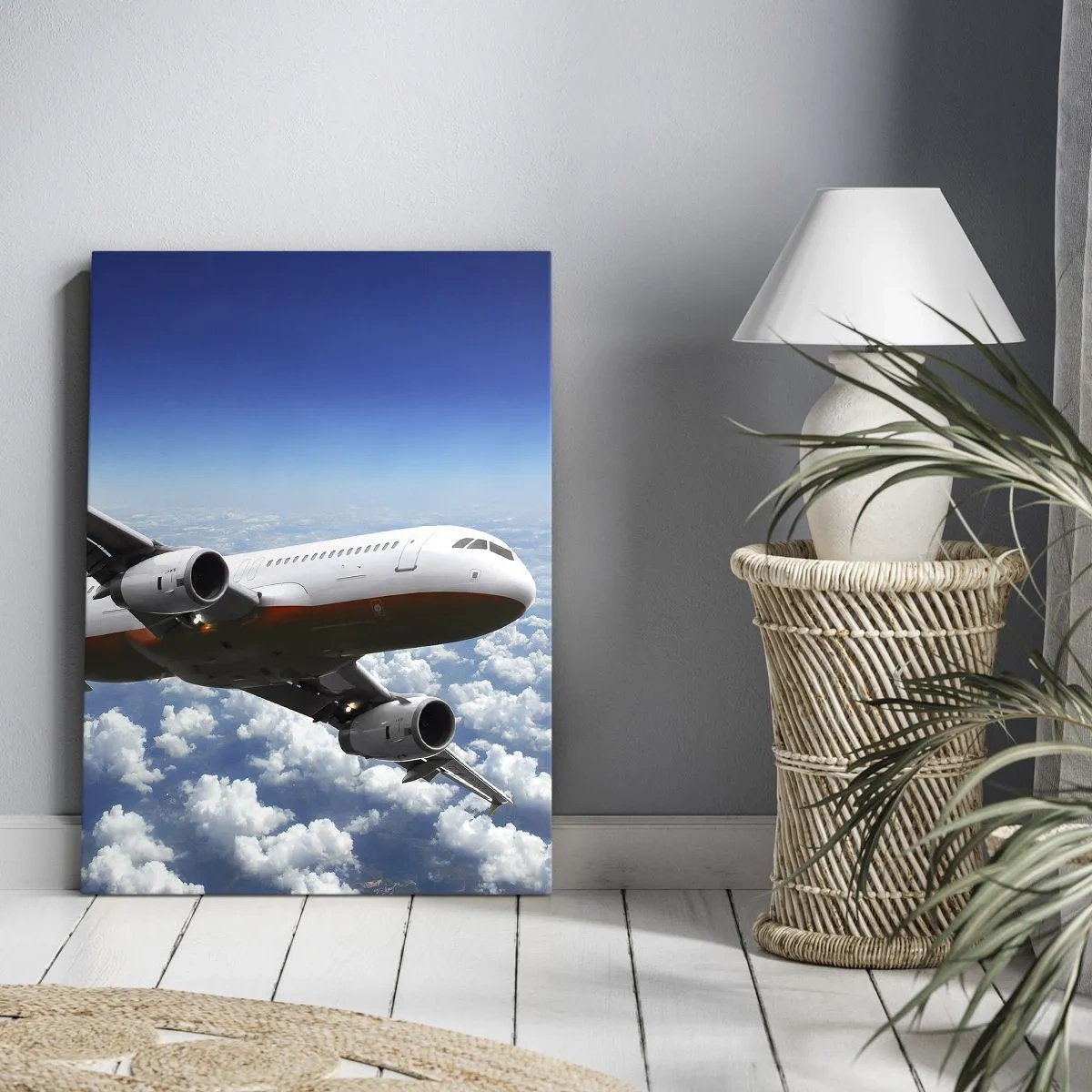 Lærredstryk - Billede på lærred - Kom væk fra det hele - 50x70 cm