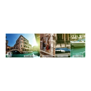 Fototapet Prøve Standard Eco - Venedig - Amore Mio - By, Venedig, Gondoler - 100x30 cm